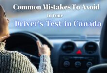 Common Mistakes To Avoid in Your Driver's Test in Canada