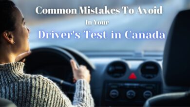 Common Mistakes To Avoid in Your Driver's Test in Canada